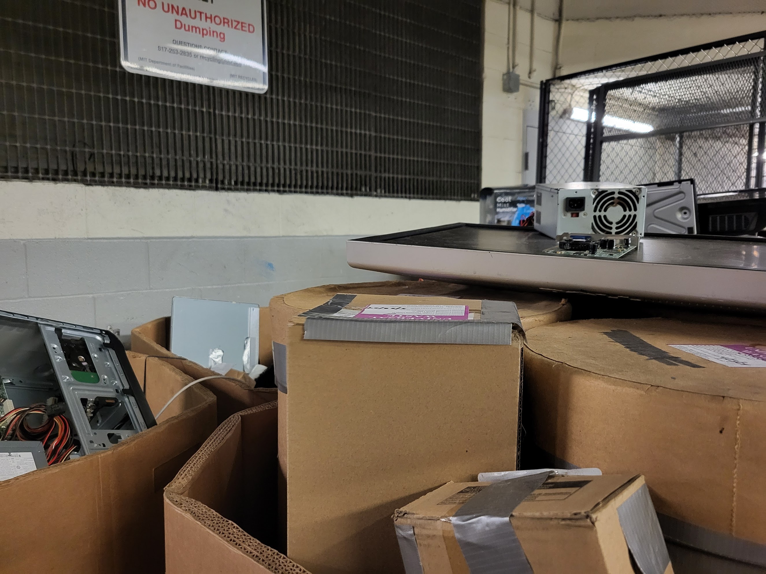 e-waste at mit underground